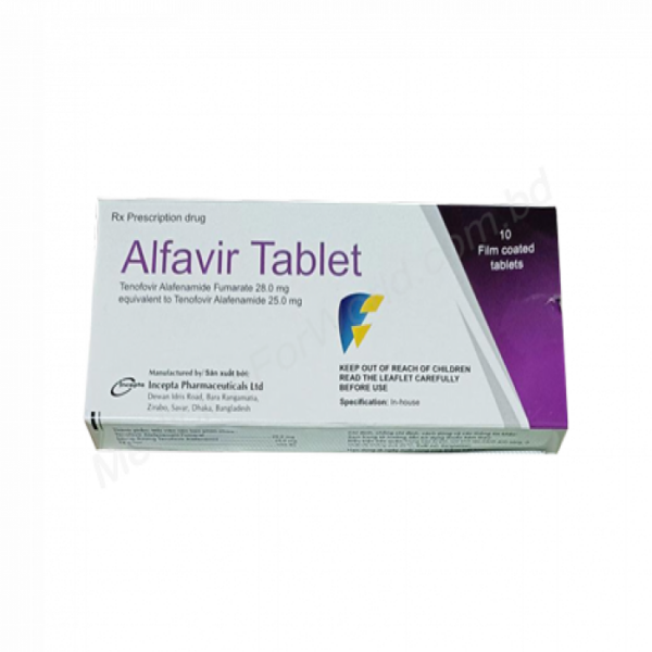 Alfavir 25mg Tablet