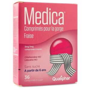 MEDICA FRAISE STRAWBERRY TABLETS