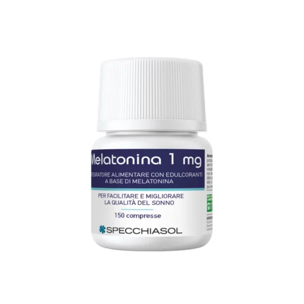 Specchiasol Melatonina 1 mg Food Supplement 150 Tablets