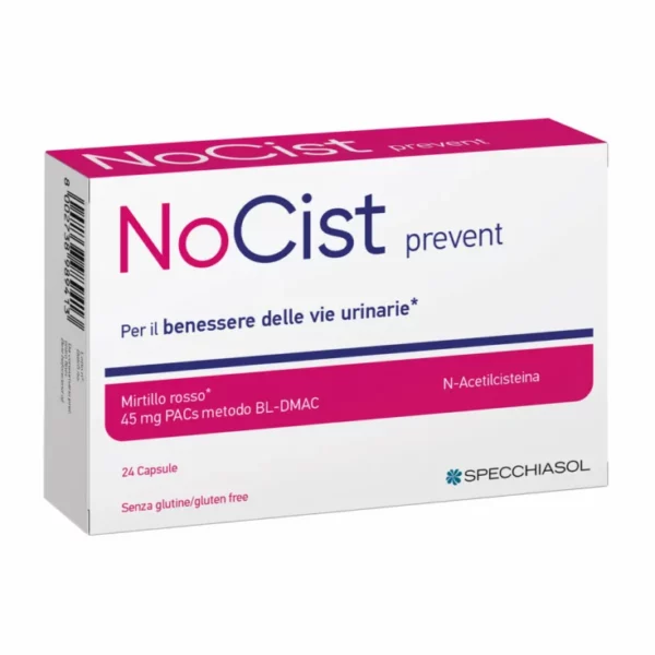 Specchiasol Nocist Prevent Food Supplement 24 Capsules