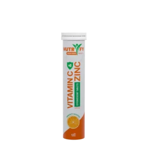 NUTRIFY VITAMIN C & ZINC EFFERVERCENT