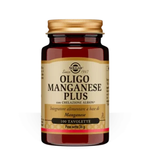 Solgar Chelated Manganese Tablets - Pack of 100