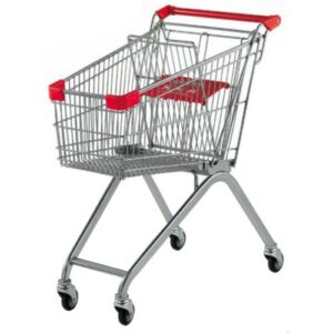 100 Litre EU Supermarket Grocery Shopping Cart Trolley