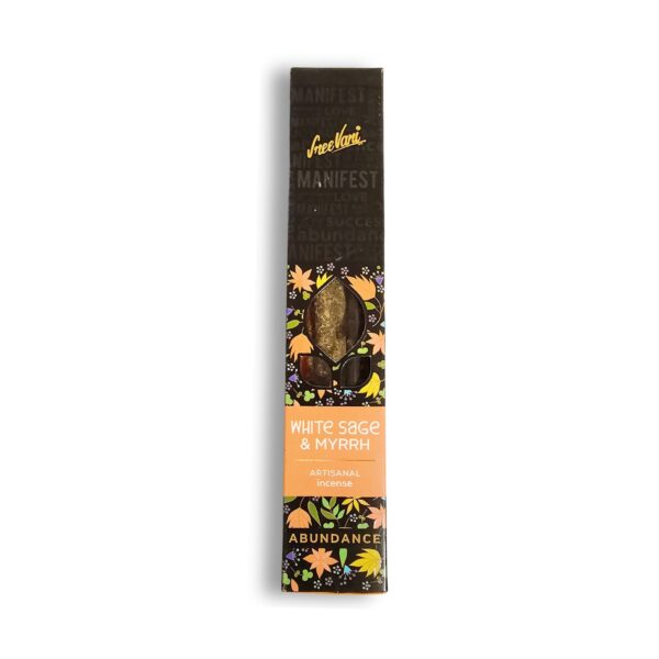Abundance White Sage & Myrrh Artisanal Incense Artisanal Incense