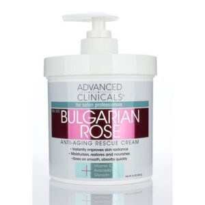 Advanced clinicals BULGARIAN ROSE ANTI-AGING RESCUE CREAM 16OZ