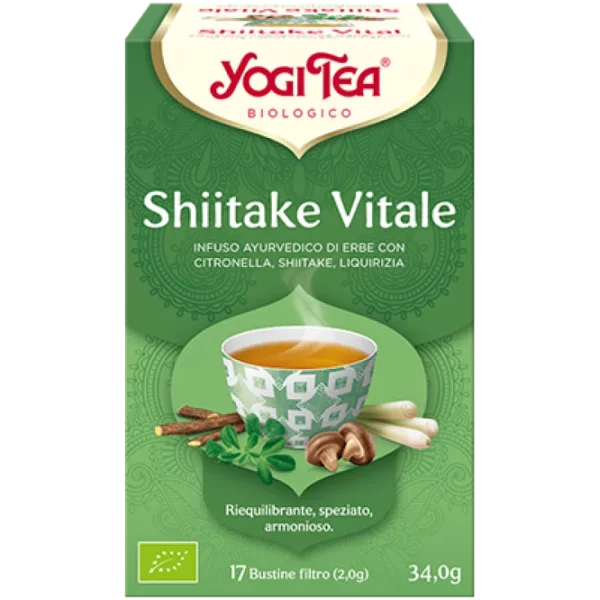 Shiitake Vitale Yogi Tea 17 Sachets
