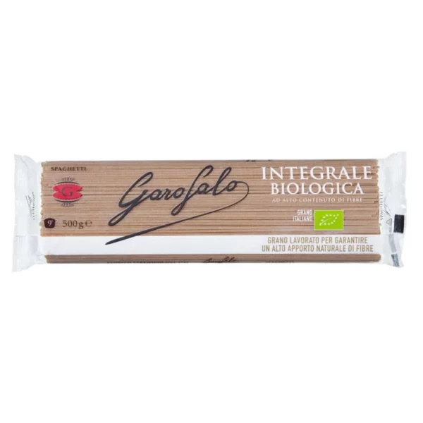 Spaghetti Whole Wheat Organic Pasta Garofalo 500g