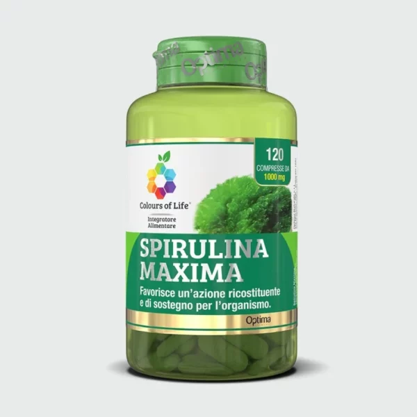 Spirulina Maxima Optima 120 Tablets