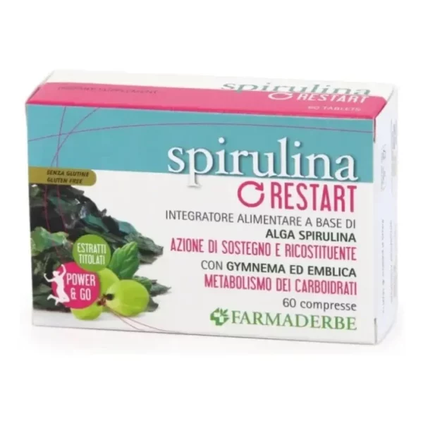 SPIRULINA RESTART 60 CPR