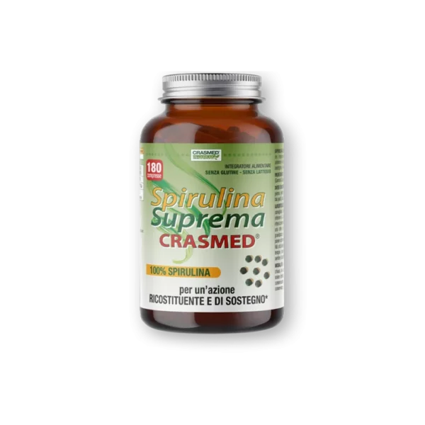 Spirulina Suprema Crasmed Pharma 180 Tablets