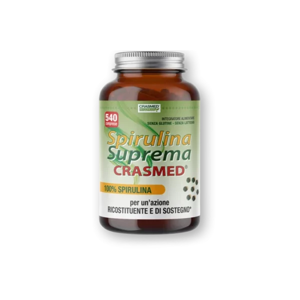Spirulina Suprema Crasmed Pharma 540 Tablets