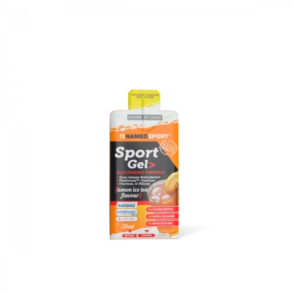 SPORT GEL LEMON ICE TEA 25ML