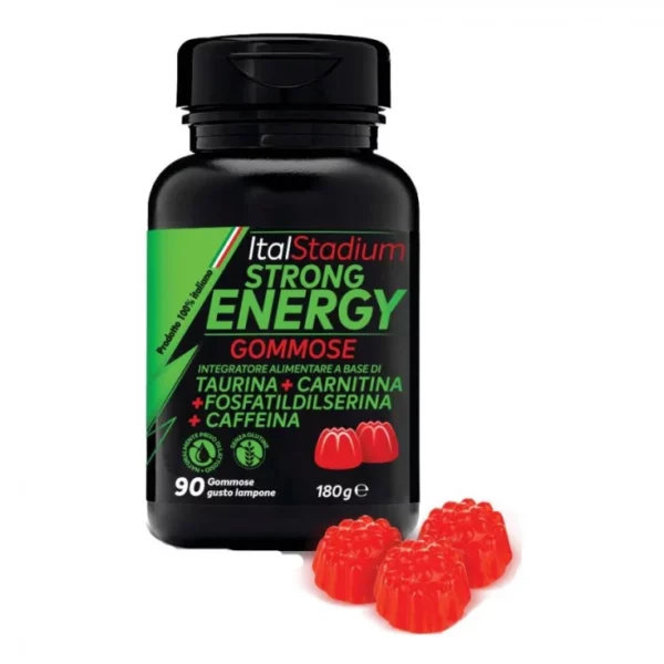 STRONG ENERGY ItalStadium 90 Gummy Raspberry