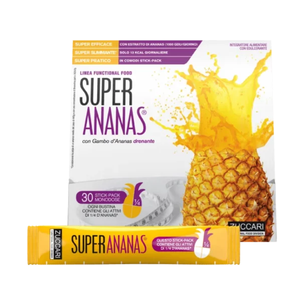 Super Pineapple With Pineapple Stem Zuccari 30 Sticks Of 10ml