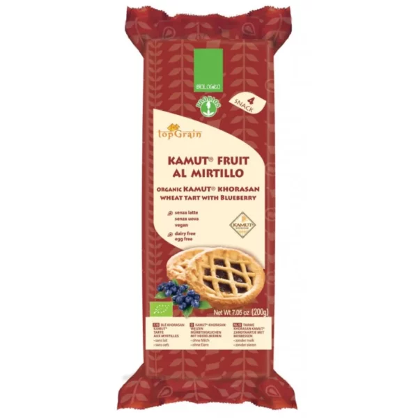 TopGrain Kamut Fruit Blueberry Probios 4x50g