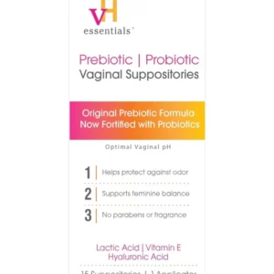 Prebiotic+Probiotic Vaginal Suppositories