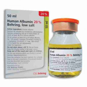 Human Albumin 20% Behring 50ml