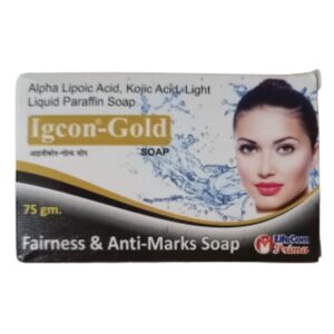LIFECOM IGCON GOLD SOAP (75g)