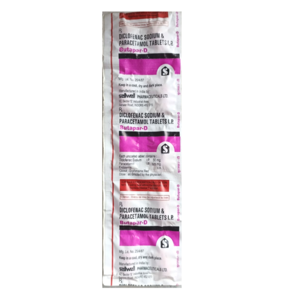 SELLWELL BUTAPAR-D TABLET (10 Tablets)