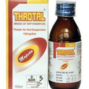 Throtal 125mg 5ml Suspension