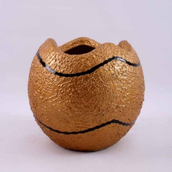 50Cm Ball Wooble Design Fibre Planter (Pattern)