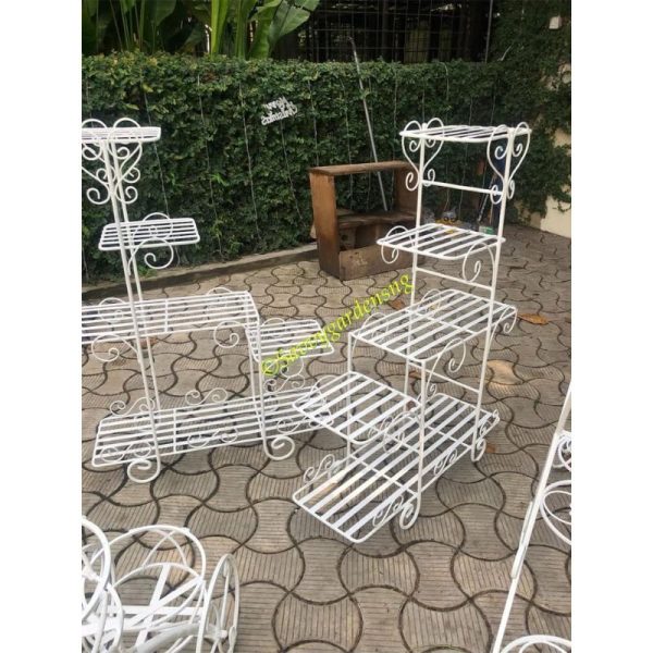 7-Tier Wrought Iron Plant Stand