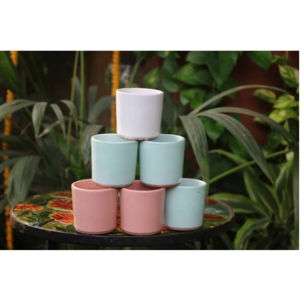 7Cm Ceramic Flowerpot