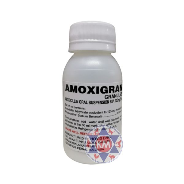Amoxigran 125mg/5ml Granules ? 60ml