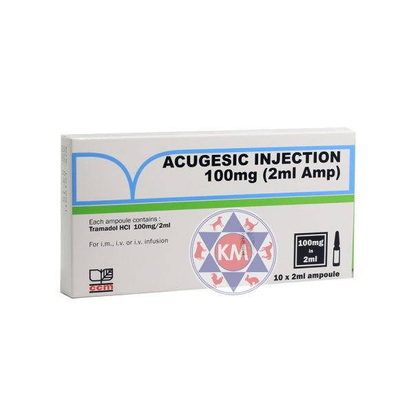 Acugesic Injection 100mg/ml ? 10?s