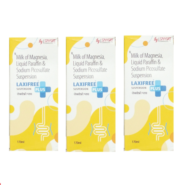 SMART LAXIFREE PLUS SYRUP (Pack Of 3) (170ml Each)