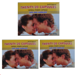 RANA HERBAL TWENTY-20 HERBAL POWER CAPSULE FOR MEN (180 Capsules)
