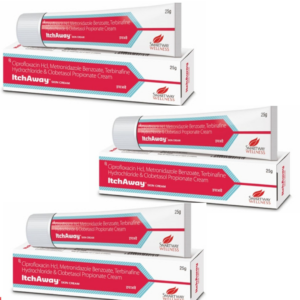 ITCHAWAY SKIN CREAM (Pack Of 3) (25g Each)