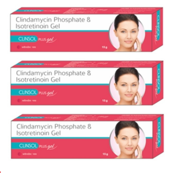 LEEFORD CLINSOL PLUS GEL (Pack Of 3) (15g Each)