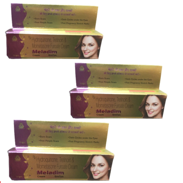 MELADIM CREAM (Pack Of 3) (15g Each)