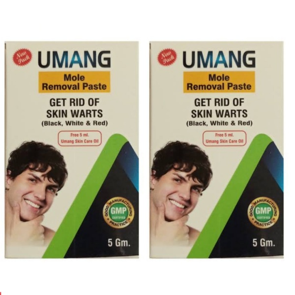 UMANG MOLE REMOVAL PASTE (Pack of 2) (5g Each)