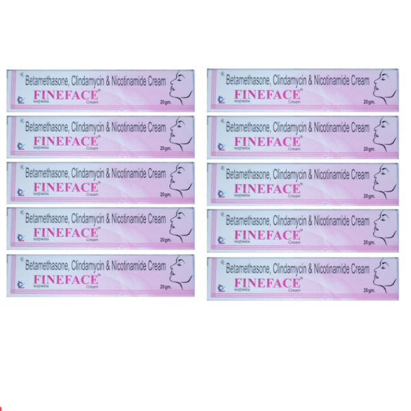 FINE FACE CREAM (Pack Of 10) (20g Each)