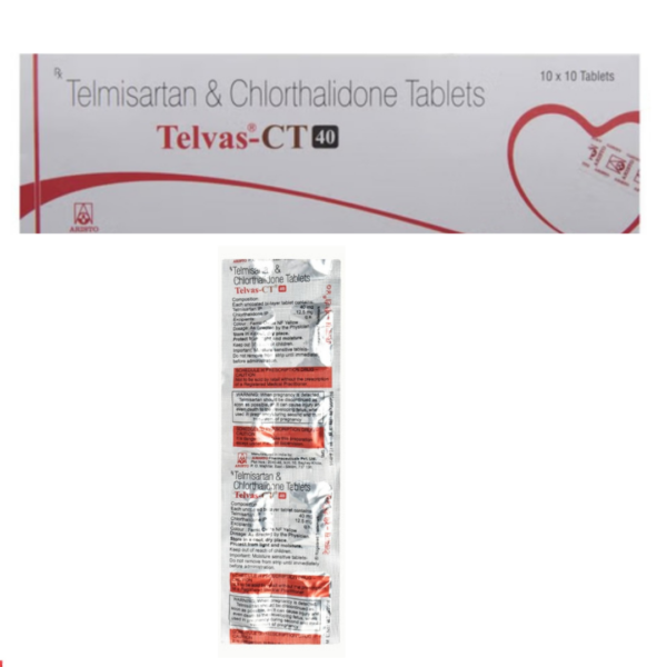 TELVAS CT 40mg TABLET (10 Tablets)