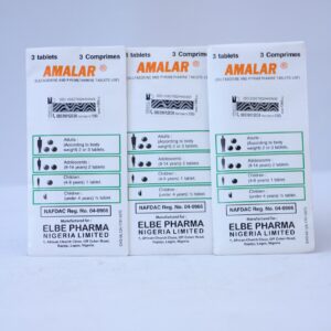 Amalar tablet 500/25mg