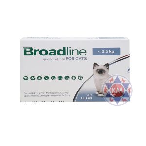 Broadline Cat Small 3 x 0.3ml (<2.5kg)