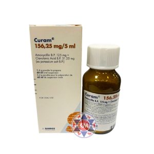 Curam 156.25mg ? 5ml SUSP 60ml