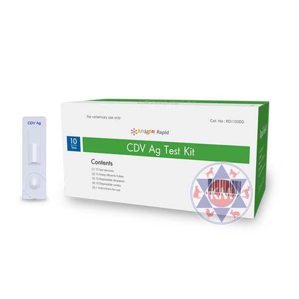 Anigen Rapid CDV Ag/CIV Ag Test Kit (RG11-10)
