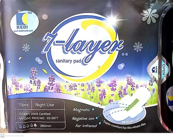 Kedi 7 layers Sanitary pad