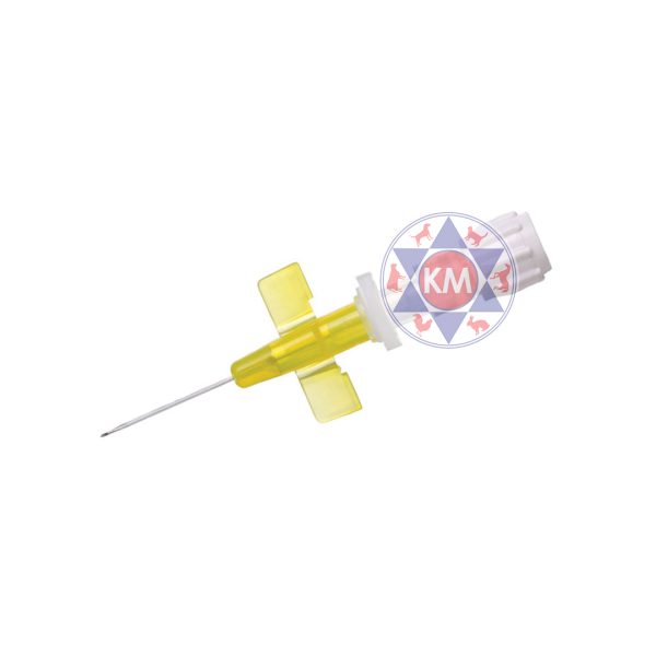 IV Cannula (Yellow) Size: 24g