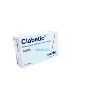 Clabetic Tablet 5/500mg