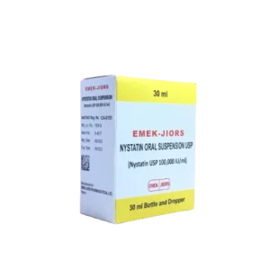 Nystatin oral suspension (Emek-Jiors)