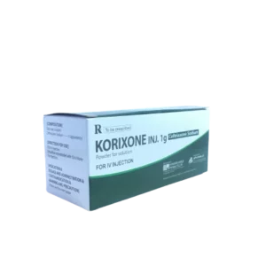 Korixone Ceftriaxone Inj 1g