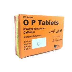 O P Tablets[Propyphenazone+Caffeine]