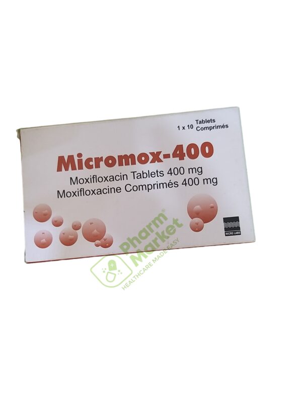Micromox (Moxifloxacin) Tab 400mg