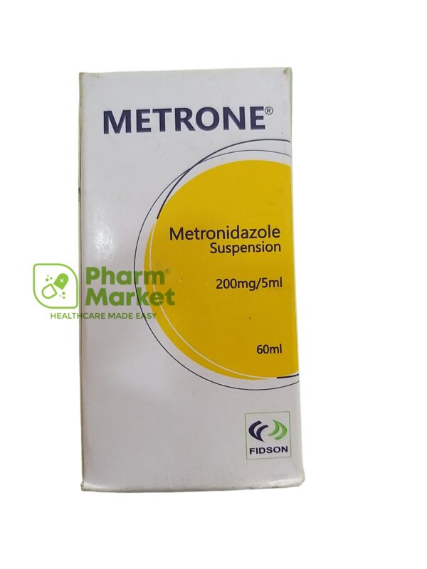 Metrone Metronidazole 200mg/5ml Suspension