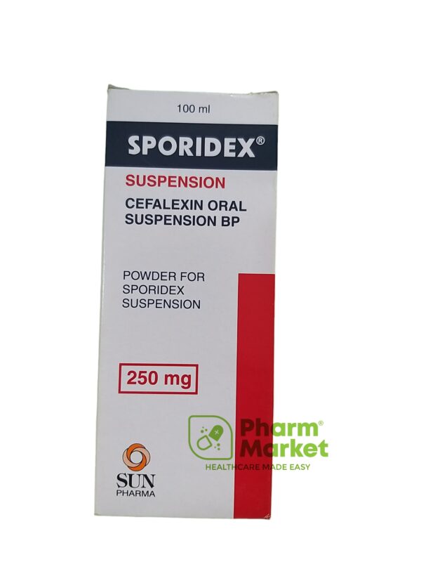 Sporidex (Cephalexin) 250mg Susp